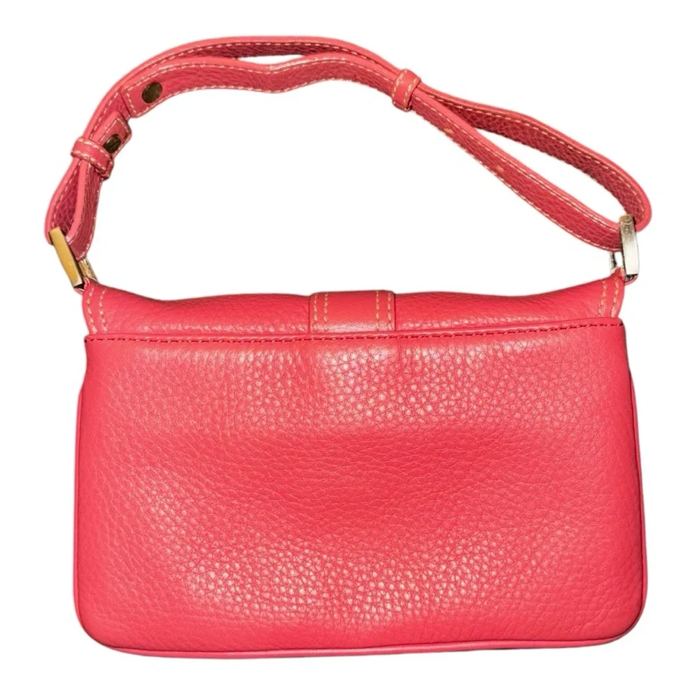TALBOTS Pink/Coral Leather Bag